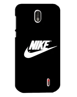 Чехол для Nokia 1 с картинкой «Мазки краски Nike»