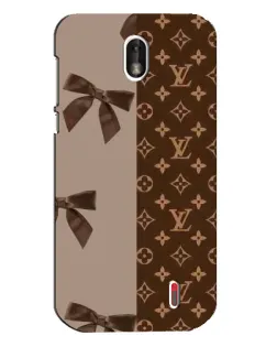Чохол для Nokia 1 з картинкою «Louis Vuitton — банти»
