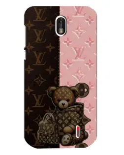 Чохол для Nokia 1 з картинкою «Ведмедик у стилі LV»