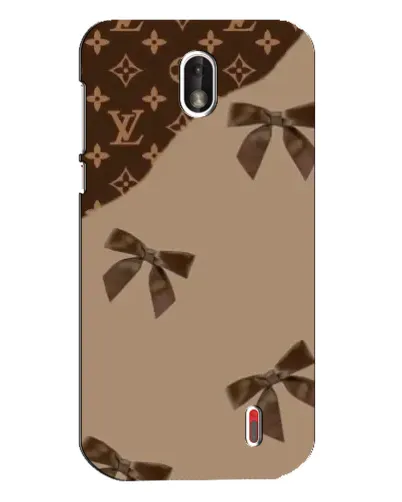 Чохол для Nokia 1 з картинкою «LV — кавовий атлас» Чохол для Nokia 1 з картинкою «LV — кавовий атлас»