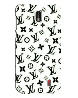 Чохол для Nokia 1 з картинкою «Монохромний хаос LV»