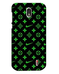 Чохол для Nokia 1 з картинкою «Неоновий принт LV»