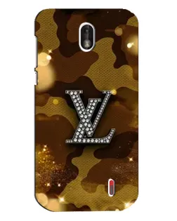Чохол для Nokia 1 з картинкою «Камуфляжний Louis Vuitton»