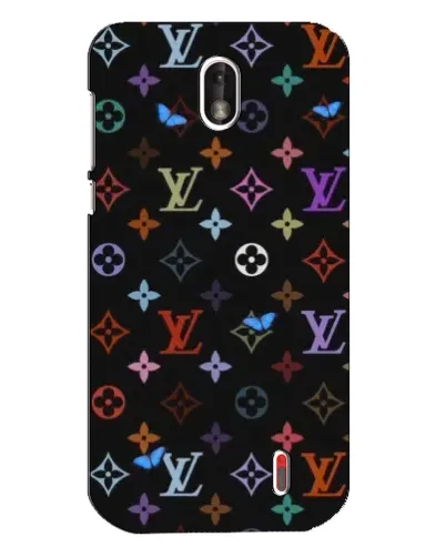 Чохол для Nokia 1 з картинкою «Кольорова монограма LV» Чохол для Nokia 1 з картинкою «Кольорова монограма LV»