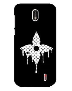 Чохол для Nokia 1 з картинкою «Квіткова монограма»