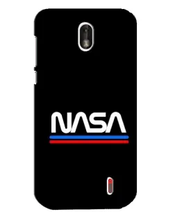 Чехол для Nokia 1 с картинкой «NASA — классика Red Blue»