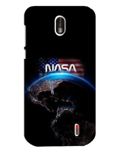 Чехол для Nokia 1 с картинкой «Земля из космоса NASA»