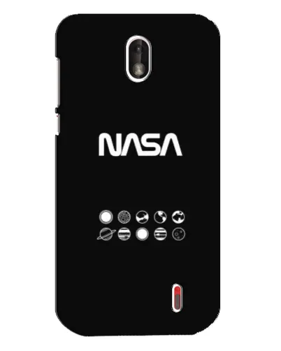 Чехол для Nokia 1 с картинкой «NASA — технический принт»