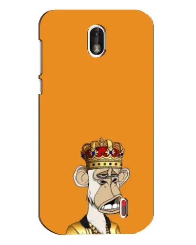 Чехол для Nokia 1 с картинкой «Золотая обезьяна Bored Ape»