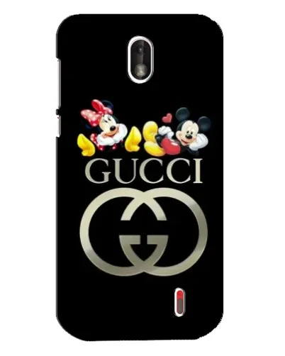Чехол для Nokia 1 с картинкой «Gucci — герои Disney»