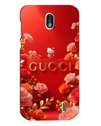 Чехол для Nokia 1 с картинкой «Gucci — золотой сад»
