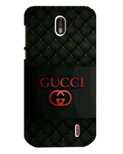 Чехол для Nokia 1 с картинкой «Gucci — стеганый черный»