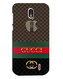 Чехол для Nokia 1 с картинкой «Gucci — брендированный десерт»