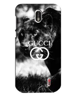 Чехол для Nokia 1 с картинкой «Gucci — дикая природа»