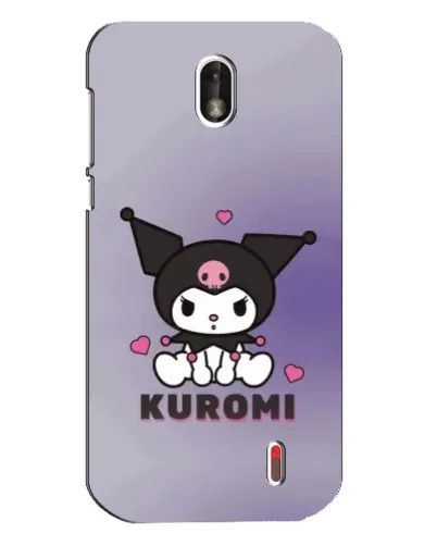 Чохол для Nokia 1 з картинкою «Kuromi — фіолетовий арт» Чохол для Nokia 1 з картинкою «Kuromi — фіолетовий арт»