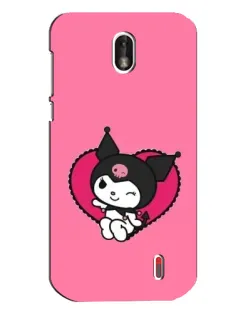 Чохол для Nokia 1 з картинкою «Kuromi — любов у серці»