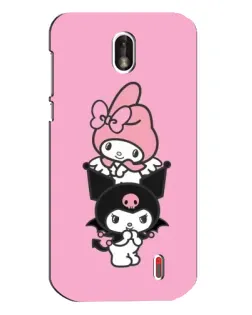 Чохол для Nokia 1 з картинкою «My Melody та Kuromi»