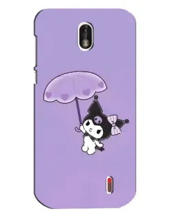 Чохол для Nokia 1 з картинкою «Kuromi з парасолькою»