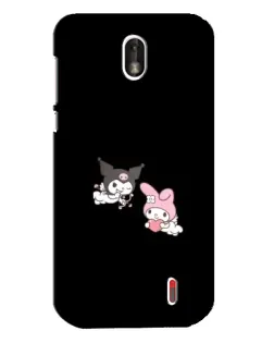 Чохол для Nokia 1 з картинкою «My Melody та Kuromi»