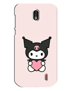 Чохол для Nokia 1 з картинкою «Kuromi та серце»