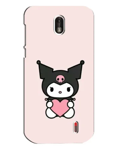 Чохол для Nokia 1 з картинкою «Kuromi та серце» Чохол для Nokia 1 з картинкою «Kuromi та серце»
