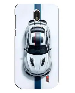 Чехол для Nokia 1 с картинкой «Вид сверху — BMW M» Чехол для Nokia 1 с картинкой «Вид сверху — BMW M»