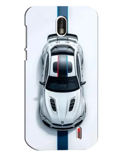 Чехол для Nokia 1 с картинкой «Вид сверху — BMW M»