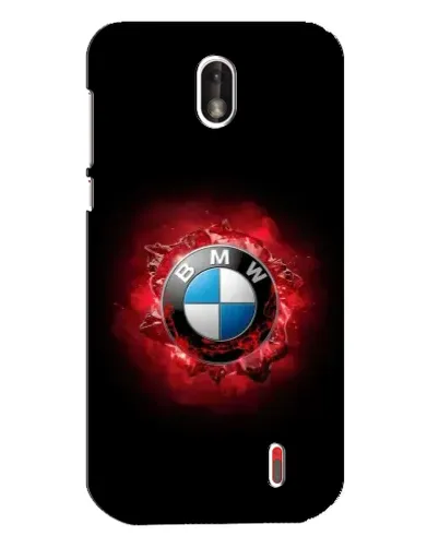 Чехол для Nokia 1 с картинкой «Логотип BMW — вспышка»