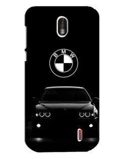 Чехол для Nokia 1 с картинкой «BMW — взгляд из темноты»