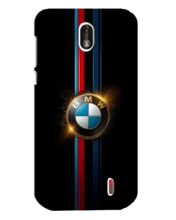 Чехол для Nokia 1 с картинкой «BMW M-Power неон»