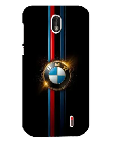 Чехол для Nokia 1 с картинкой «BMW M-Power неон»