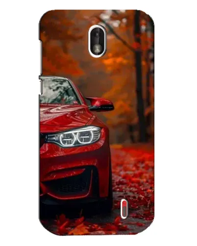 Чехол для Nokia 1 с картинкой «Осенняя BMW M4»