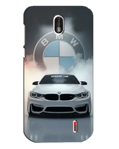Чехол для Nokia 1 с картинкой «BMW в белом дыму» Чехол для Nokia 1 с картинкой «BMW в белом дыму»