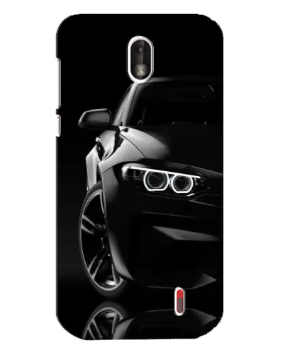 Чехол для Nokia 1 с картинкой «Черная BMW — профиль» Чехол для Nokia 1 с картинкой «Черная BMW — профиль»