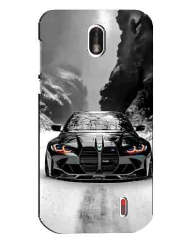 Чехол для Nokia 1 с картинкой «BMW — акварельный дрифт» Чехол для Nokia 1 с картинкой «BMW — акварельный дрифт»