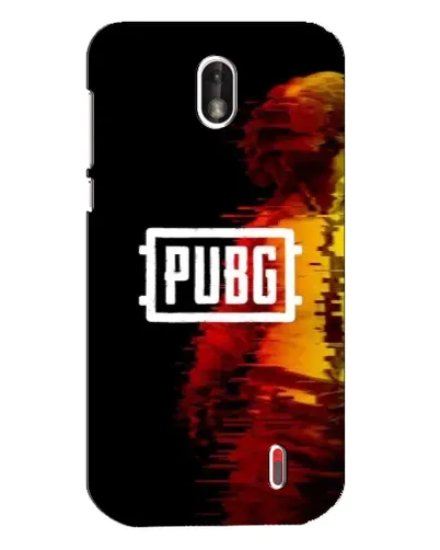 Чохол для Nokia 1 з картинкою «Яскравий логотип PUBG»