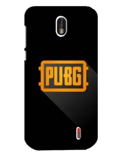 Чохол для Nokia 1 з картинкою «PUBG — рамка лого»