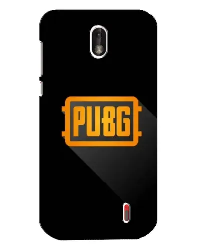 Чохол для Nokia 1 з картинкою «PUBG — рамка лого»