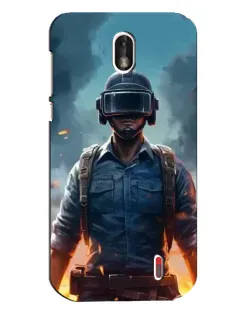 Чохол для Nokia 1 з картинкою «PUBG — реалістичний герой»