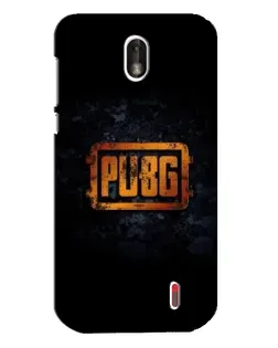 Чохол для Nokia 1 з картинкою «PUBG — золотий логотип»