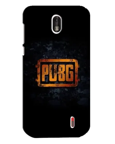 Чохол для Nokia 1 з картинкою «PUBG — золотий логотип»