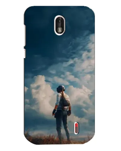Чохол для Nokia 1 з картинкою «Герой PUBG на скелі»