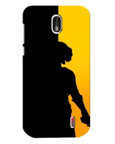 Чохол для Nokia 1 з картинкою «Тінь воїна PUBG»