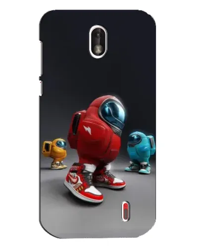 Чохол для Nokia 1 з картинкою «Among Us — 3D стиль»