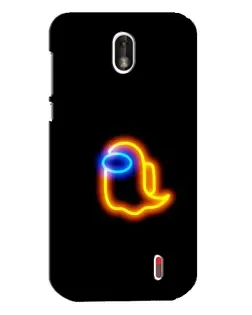 Чохол для Nokia 1 з картинкою «Among Us неонове сяйво» Чохол для Nokia 1 з картинкою «Among Us неонове сяйво»