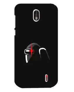 Чохол для Nokia 1 з картинкою «Among Us шолом» Чохол для Nokia 1 з картинкою «Among Us шолом»