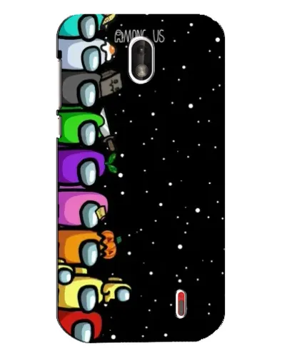 Чохол для Nokia 1 з картинкою «Команда Among Us»
