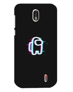 Чохол для Nokia 1 з картинкою «Among Us неон»