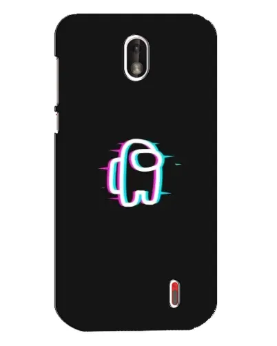 Чохол для Nokia 1 з картинкою «Among Us неон»
