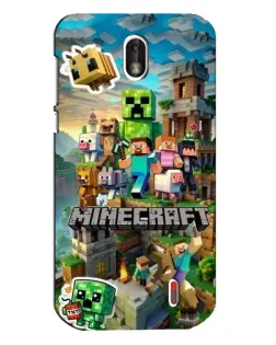 Чохол для Nokia 1 з картинкою «Замок Minecraft» Чохол для Nokia 1 з картинкою «Замок Minecraft»
